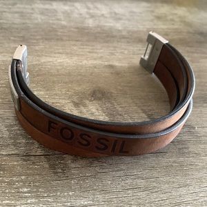 Fossil - Leather Bracelet